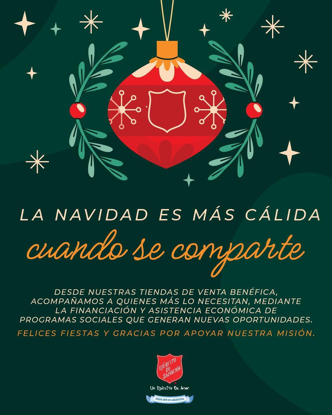 Por una Bendecida Navidad ...