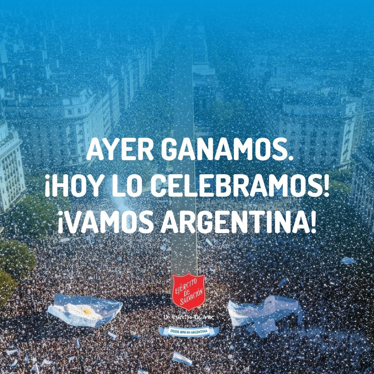 ¡¡¡Que lindo es verte ganar ARGENTINA!!!