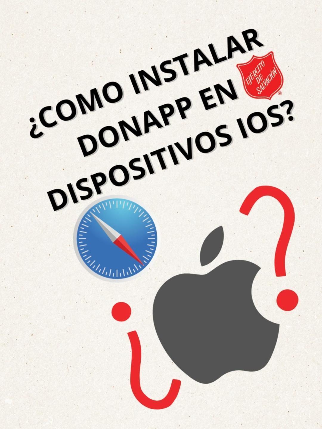 ¡Cómo Instalar DonApp en IOS? 