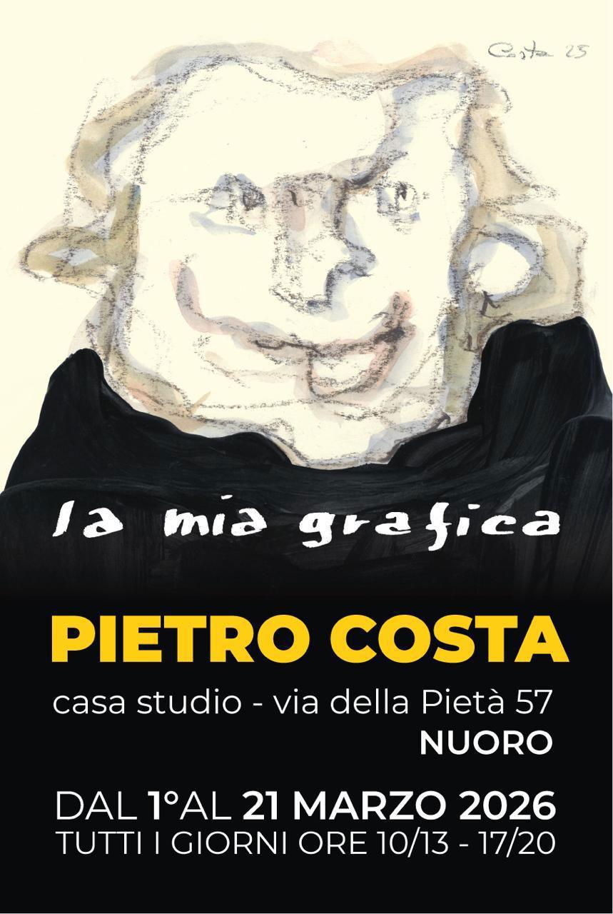 Casa Studio Pietro Costa // Mostra "La mia grafica" personale di Pietro Costa