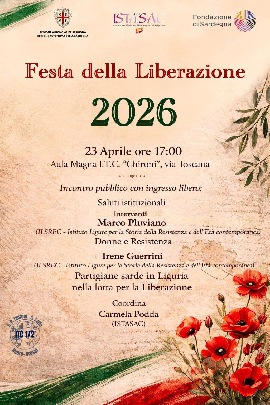 ISTASAC // Festa della liberazione ISTASAC // Festa della liberazione