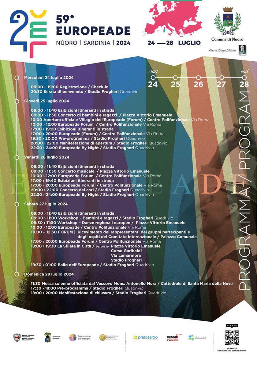 Europeade 2024 // Nùoro Europeade 2024 // Nùoro