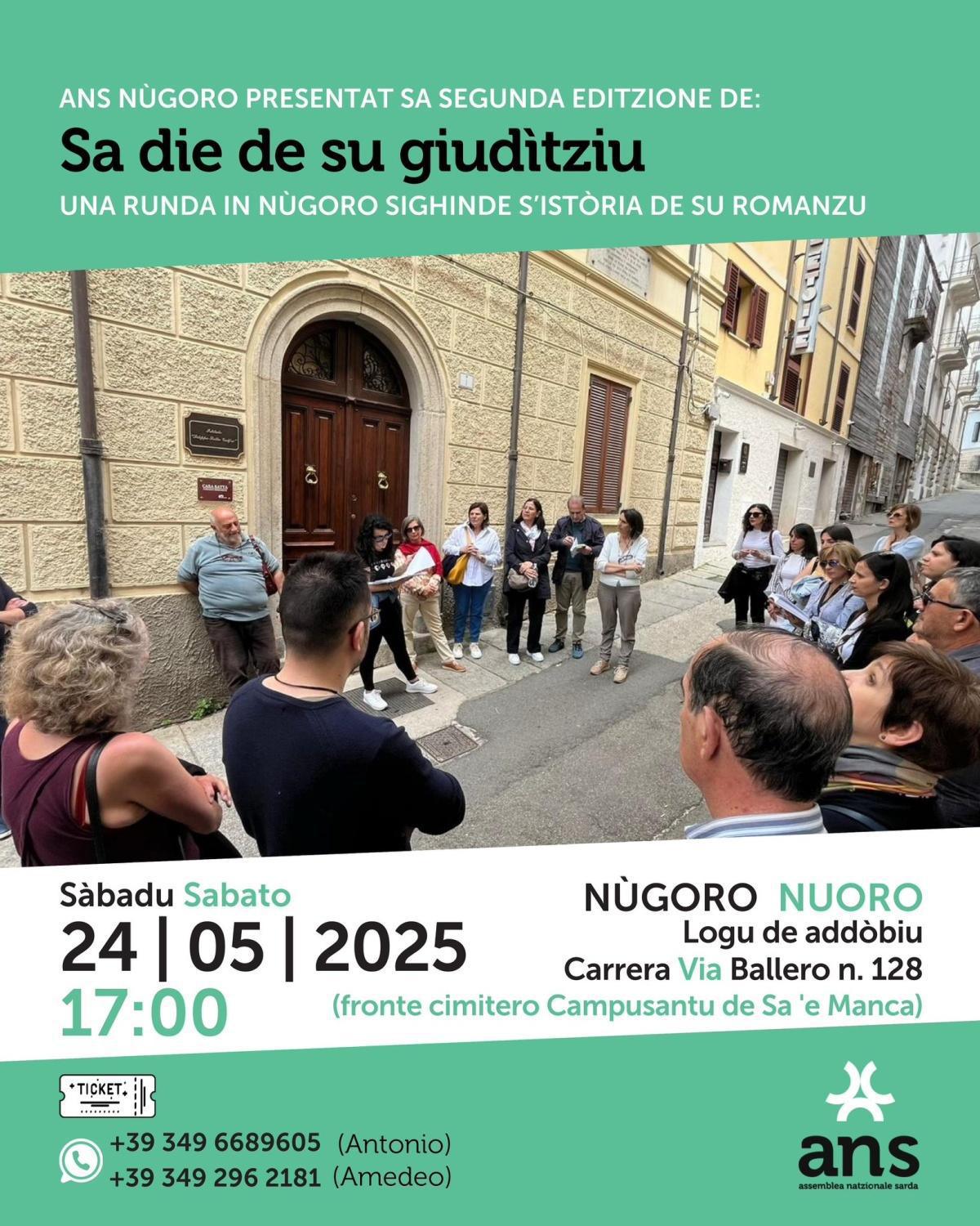 Assemblea Nazionale Sarda // Sa die de su giudìtziu Assemblea Nazionale Sarda // Sa die de su giudìtziu