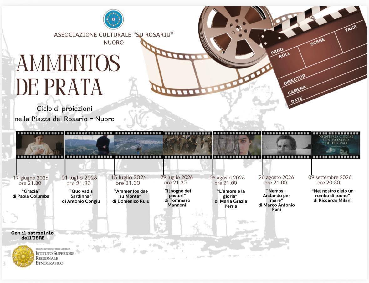 Associazione Culturale "Su Rosariu" // Serie Proiezioni Ammentos de Prata - "L' Amore e la Gloria" di Maria Grazia Perria Associazione Culturale "Su Rosariu" // Serie Proiezioni Ammentos de Prata - "L' Amore e la Gloria" di Maria Grazia Perria