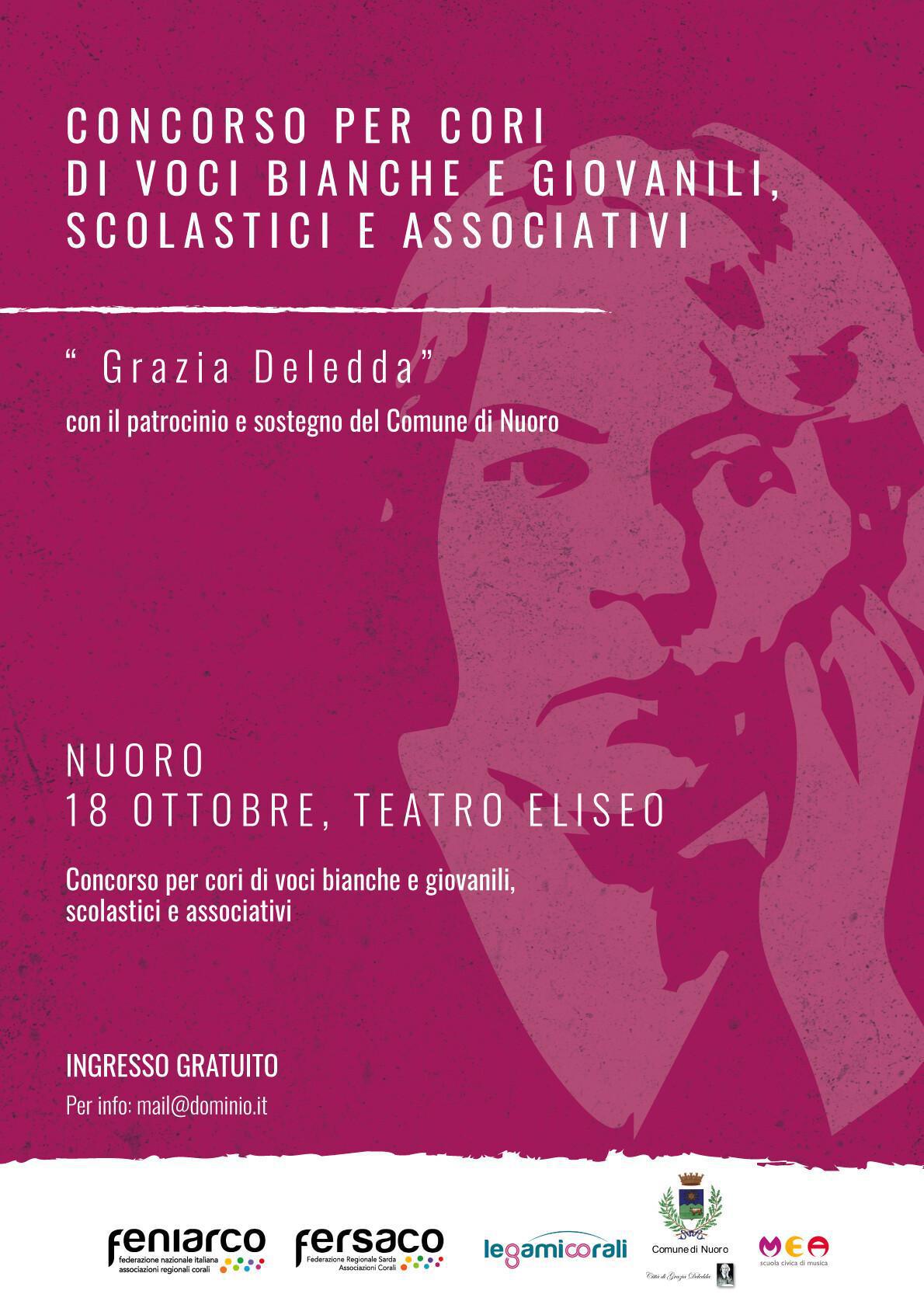 TEN NUORO // V CONCORSO REGIONALE PER CORI DI VOCI BIANCHE E GIOVANILI “GRAZIA DELEDDA”