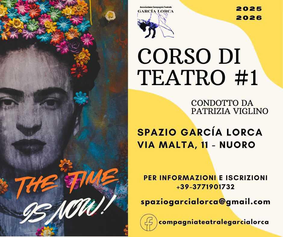 SPAZIO GARCIA LORCA // Iscrizioni Corso di Teatro