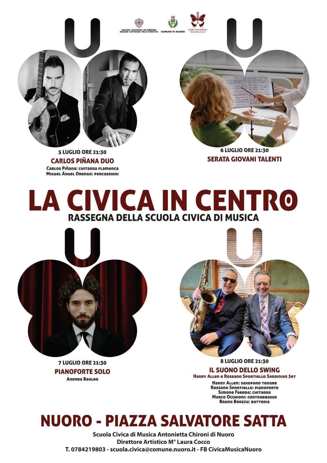 Centro Storico // La musica invade il cuore della città. Nasce "La Civica in Centro"! 