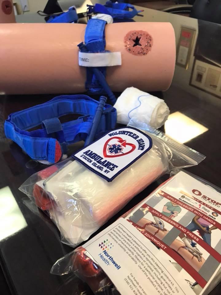 Cusick & SIUH Co-host Stop The Bleed Training 