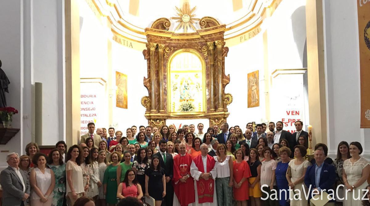Los grupos que se han preparado en la Cofradía recibieron el Sacramento de la Confirmación. Los grupos que se han preparado en la Cofradía recibieron el Sacramento de la Confirmación.