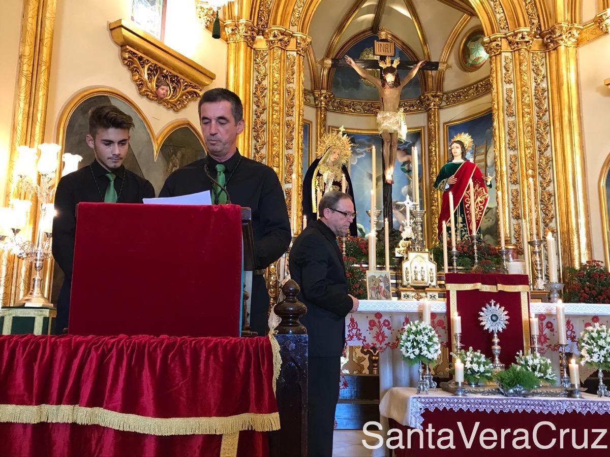 Día de la Exaltación de la Cruz. Hermano Honorario y Recital de la Coral. 40º Cena de Hermandad. Día de la Exaltación de la Cruz. Hermano Honorario y Recital de la Coral. 40º Cena de Hermandad.