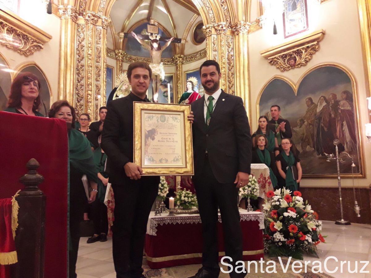 Día de la Exaltación de la Cruz. Hermano Honorario y Recital de la Coral. 40º Cena de Hermandad. Día de la Exaltación de la Cruz. Hermano Honorario y Recital de la Coral. 40º Cena de Hermandad.