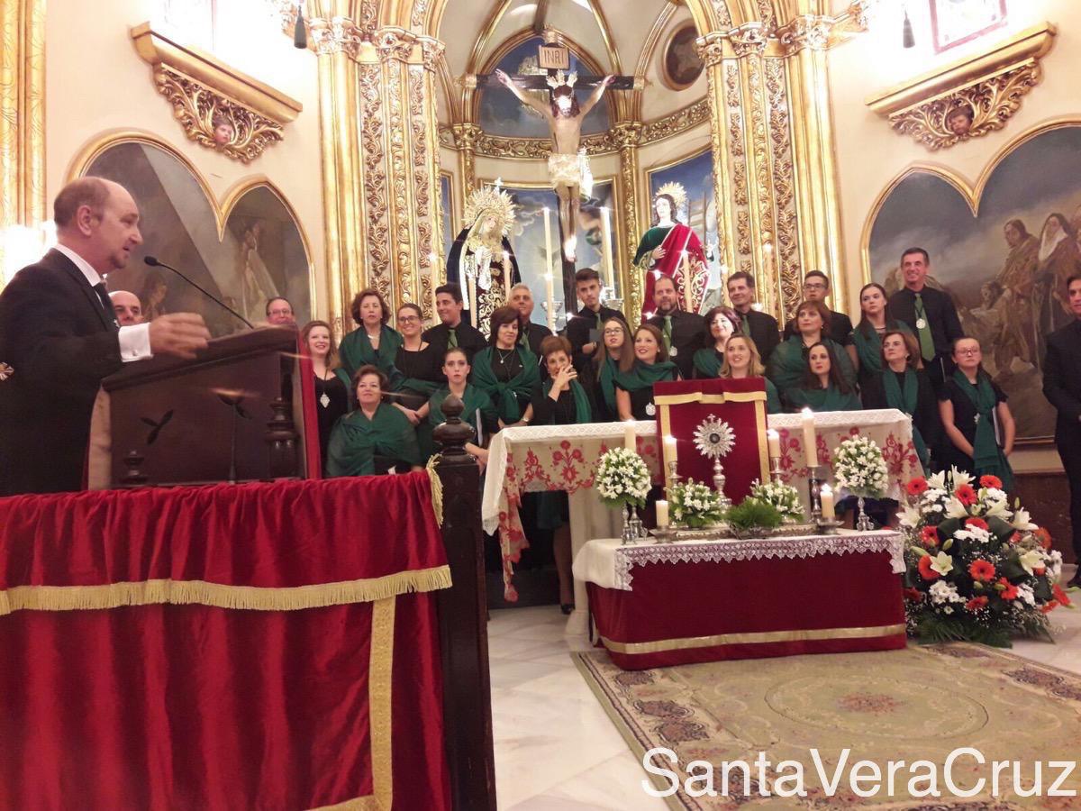 Día de la Exaltación de la Cruz. Hermano Honorario y Recital de la Coral. 40º Cena de Hermandad. Día de la Exaltación de la Cruz. Hermano Honorario y Recital de la Coral. 40º Cena de Hermandad.