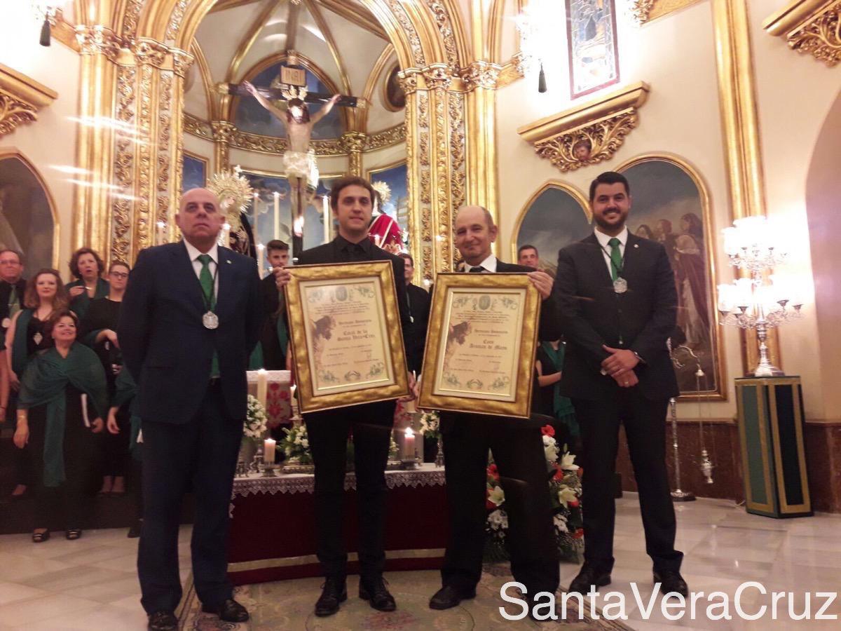 Día de la Exaltación de la Cruz. Hermano Honorario y Recital de la Coral. 40º Cena de Hermandad. Día de la Exaltación de la Cruz. Hermano Honorario y Recital de la Coral. 40º Cena de Hermandad.