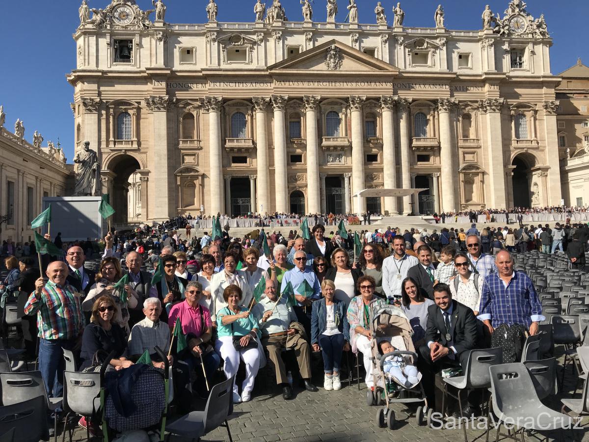 Peregrinación a Italia. Día 1. Audiencia con el Papa Francisco I