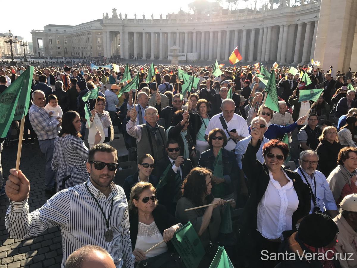 Peregrinación a Italia. Día 1. Audiencia con el Papa Francisco I Peregrinación a Italia. Día 1. Audiencia con el Papa Francisco I
