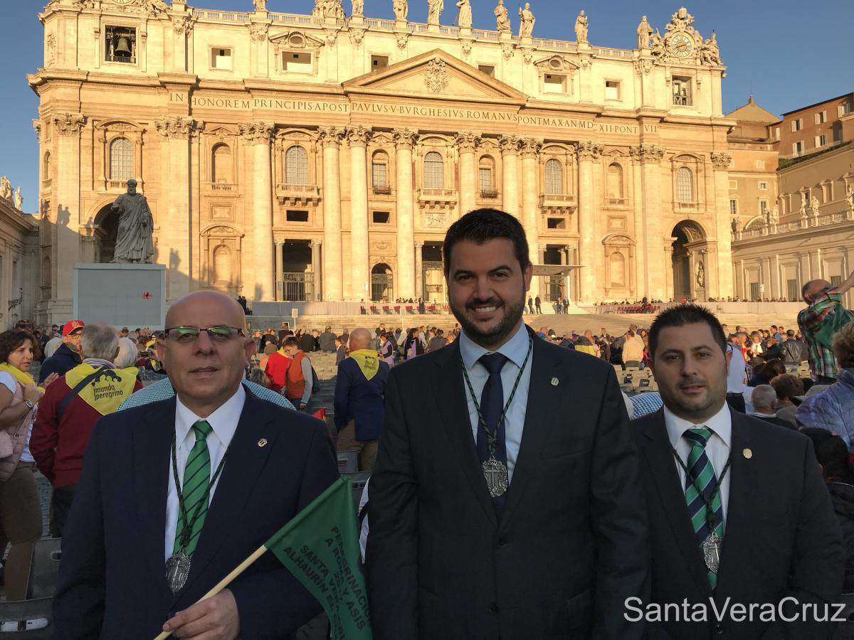 Peregrinación a Italia. Día 1. Audiencia con el Papa Francisco I Peregrinación a Italia. Día 1. Audiencia con el Papa Francisco I