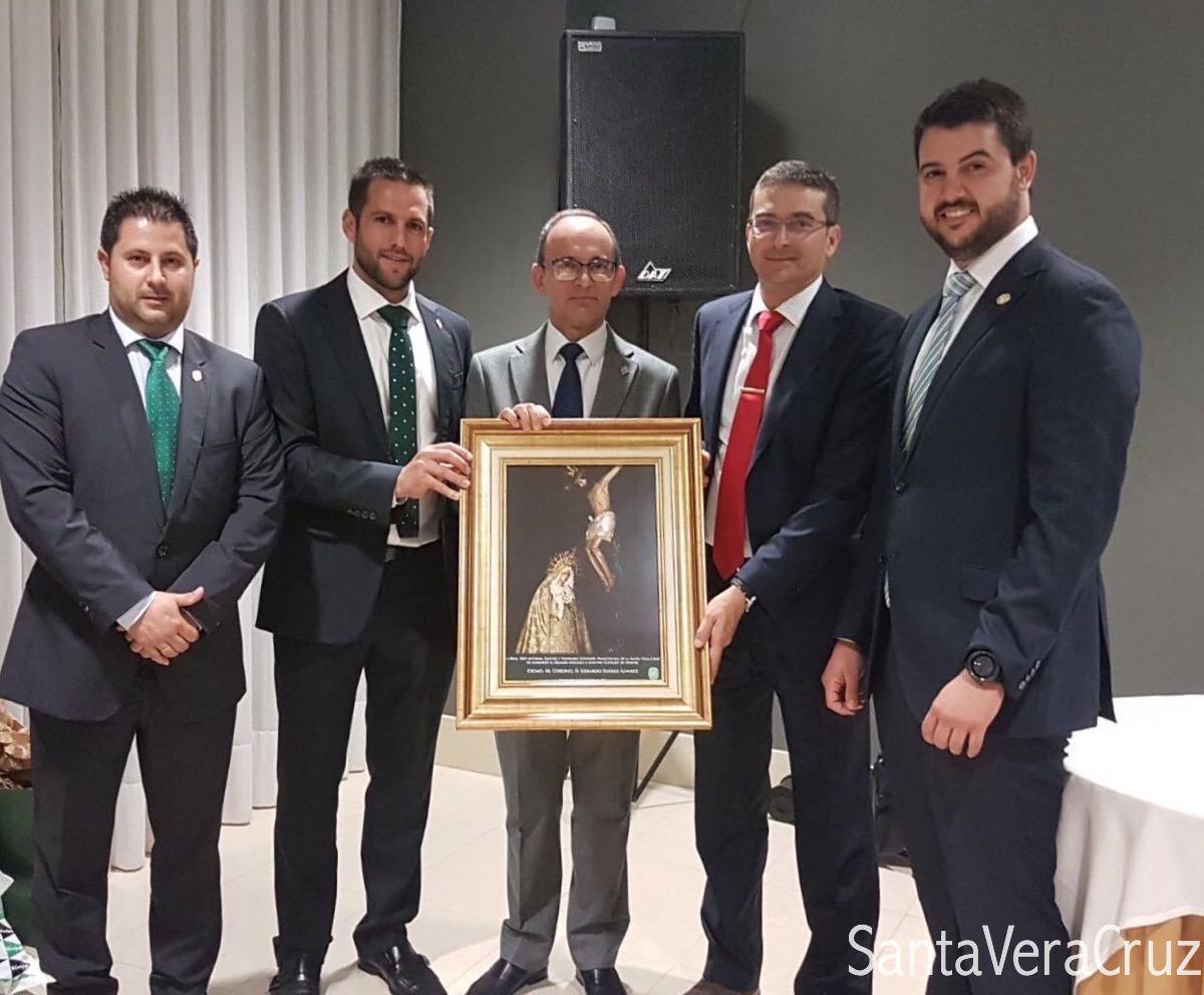 Despedida de la bandera de D. Gerardo Suárez. Coronel Director de Valdemoro. Despedida de la bandera de D. Gerardo Suárez. Coronel Director de Valdemoro.