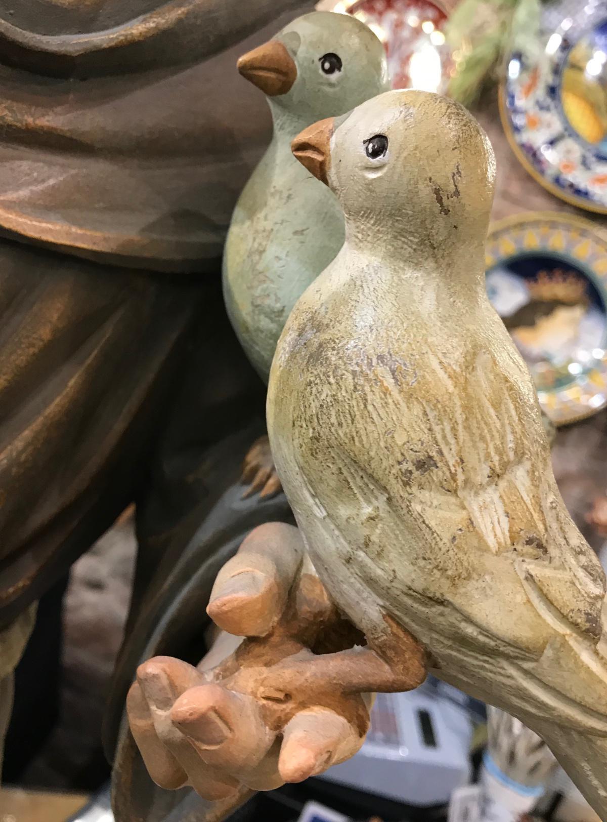 Una talla de San Francisco de Asís volverá a recibir culto en la ermita del Convento. Una talla de San Francisco de Asís volverá a recibir culto en la ermita del Convento.