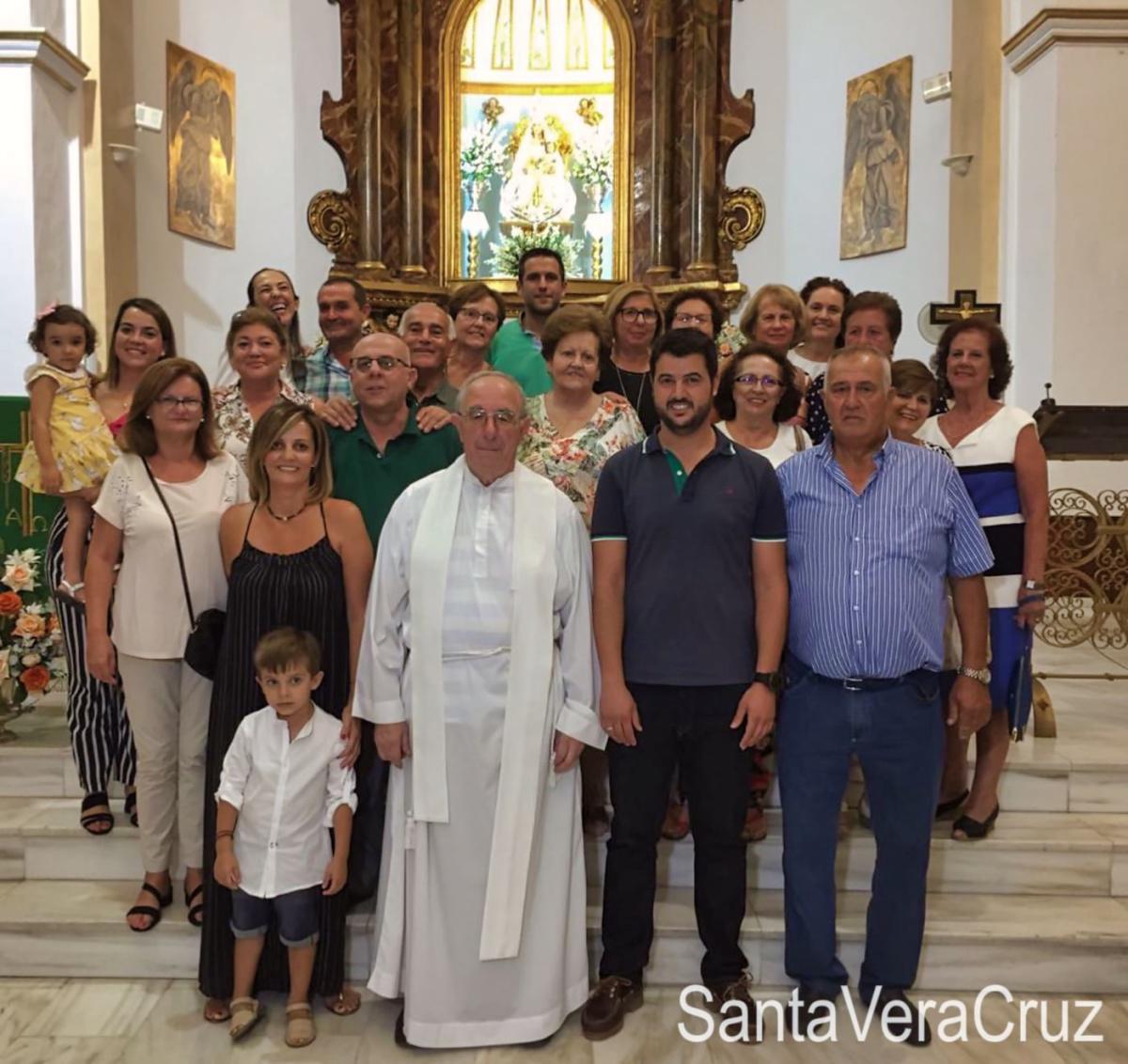 Primera semana del curso cofrade con gran participación de la Vera+Cruz en los actos celebrados: Romería en honor al Señor de las Agonías y Jubileo Sacerdotal del Padre Javier. Primera semana del curso cofrade con gran participación de la Vera+Cruz en los actos celebrados: Romería en honor al Señor de las Agonías y Jubileo Sacerdotal del Padre Javier.
