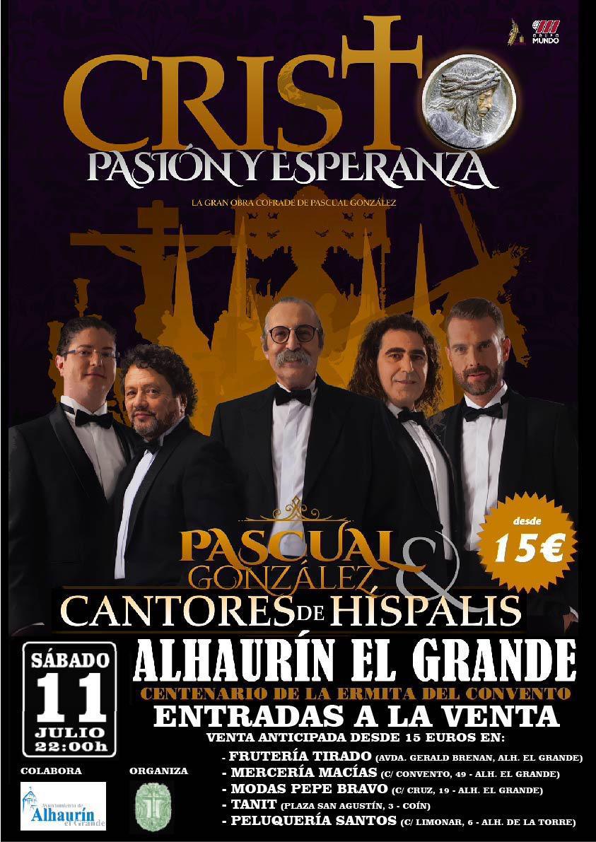 Disponible ya la venta de entradas online para Cristo, Pasión y Esperanza Disponible ya la venta de entradas online para Cristo, Pasión y Esperanza