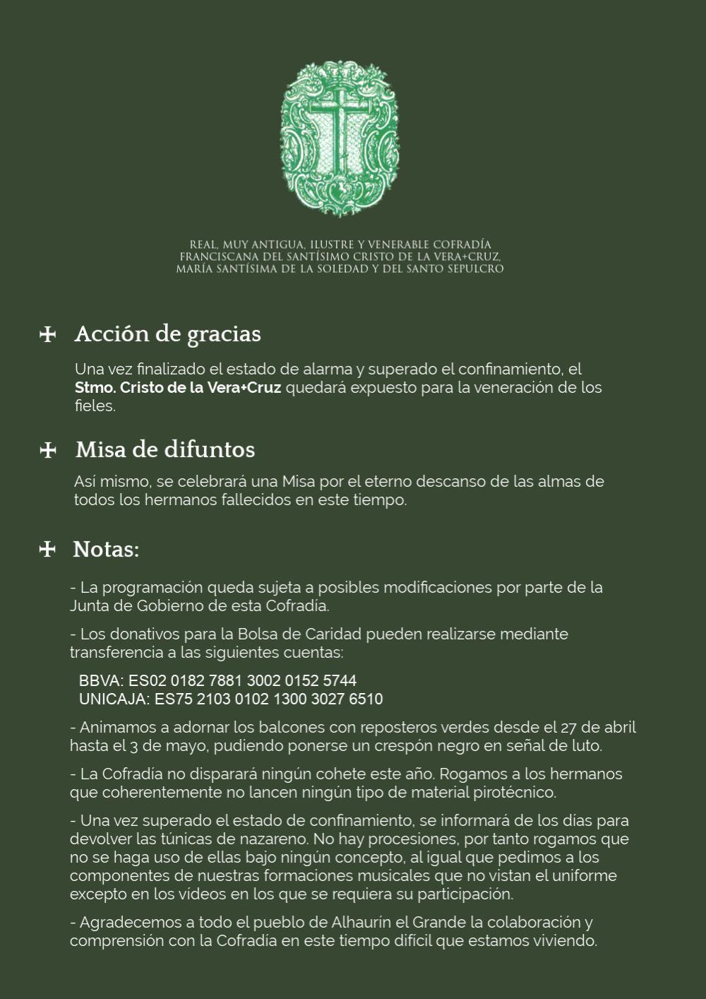 Día de la Cruz 2020. Alhaurín el Grande. Programa de emisiones online. Día de la Cruz 2020. Alhaurín el Grande. Programa de emisiones online.