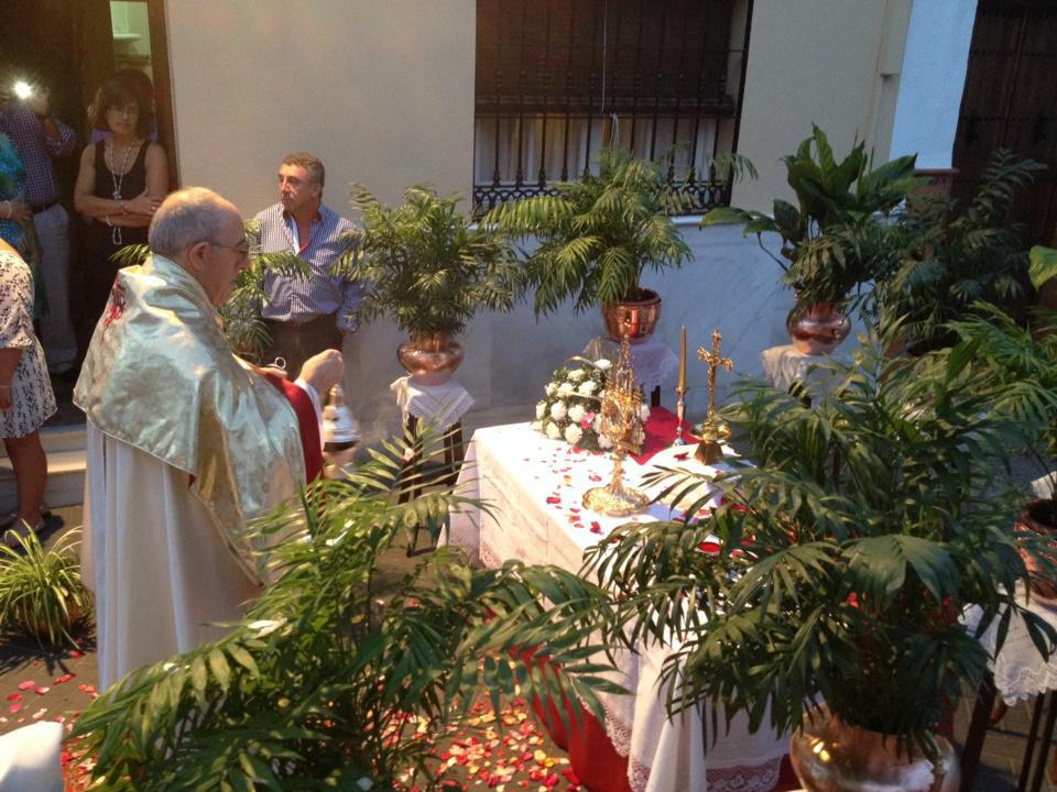 Celebración del Corpus en Alhaurín Celebración del Corpus en Alhaurín