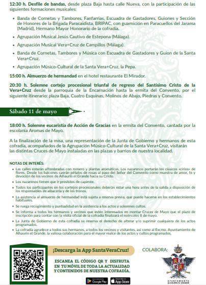 Día de la Cruz 2024. Programa de actos y solemnes cultos. Día de la Cruz 2024. Programa de actos y solemnes cultos.