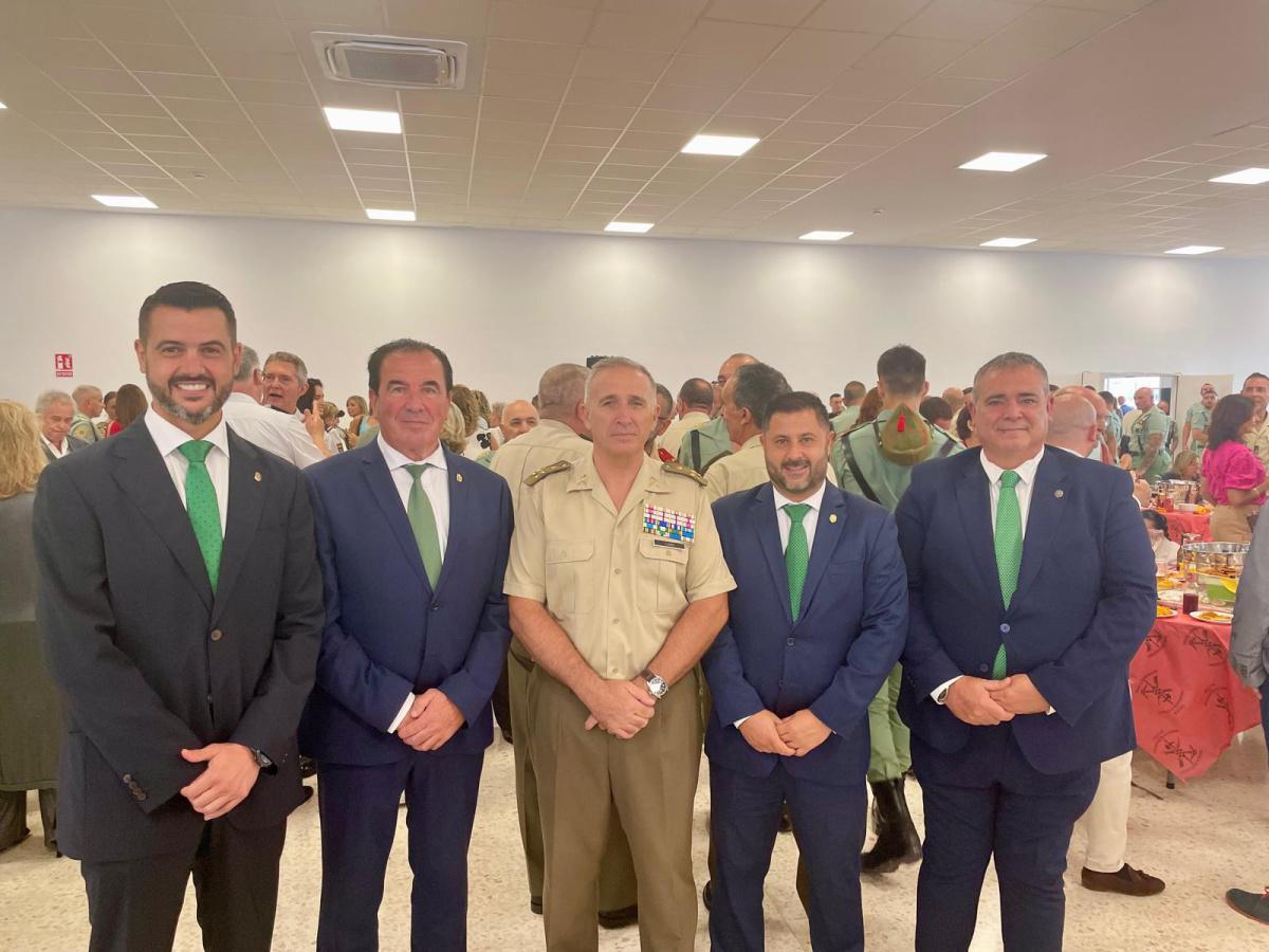 CIV aniversario fundacional de La Legión.  CIV aniversario fundacional de La Legión.