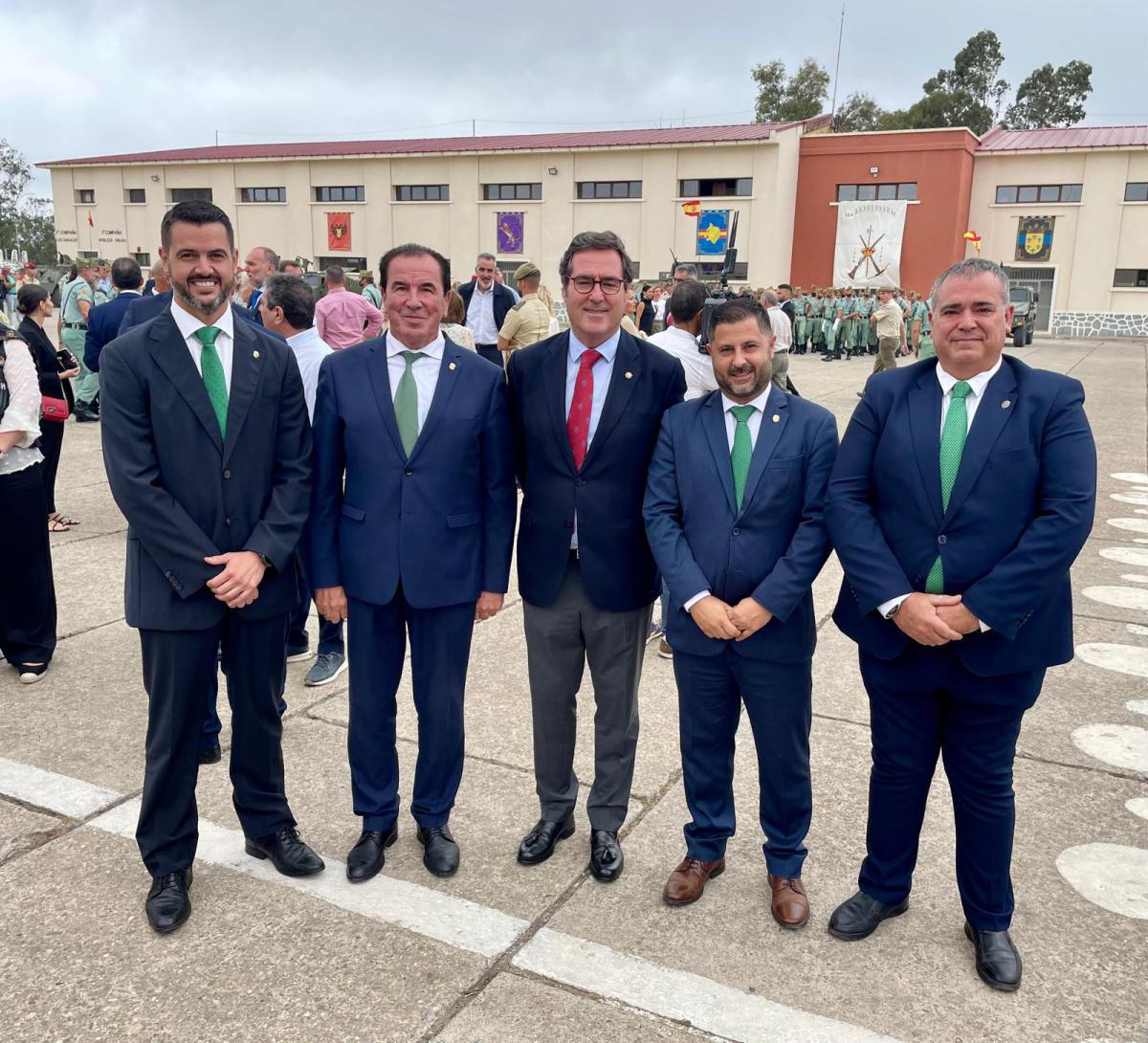 CIV aniversario fundacional de La Legión.  CIV aniversario fundacional de La Legión.