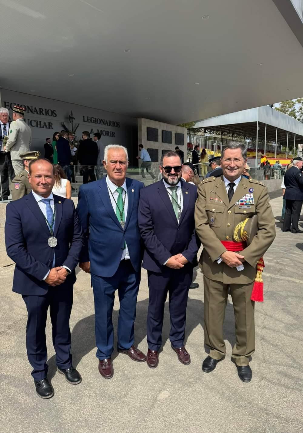 CIV aniversario fundacional de La Legión.  CIV aniversario fundacional de La Legión.
