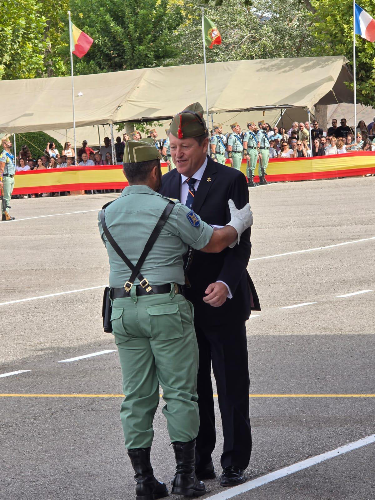 CIV aniversario fundacional de La Legión.  CIV aniversario fundacional de La Legión.