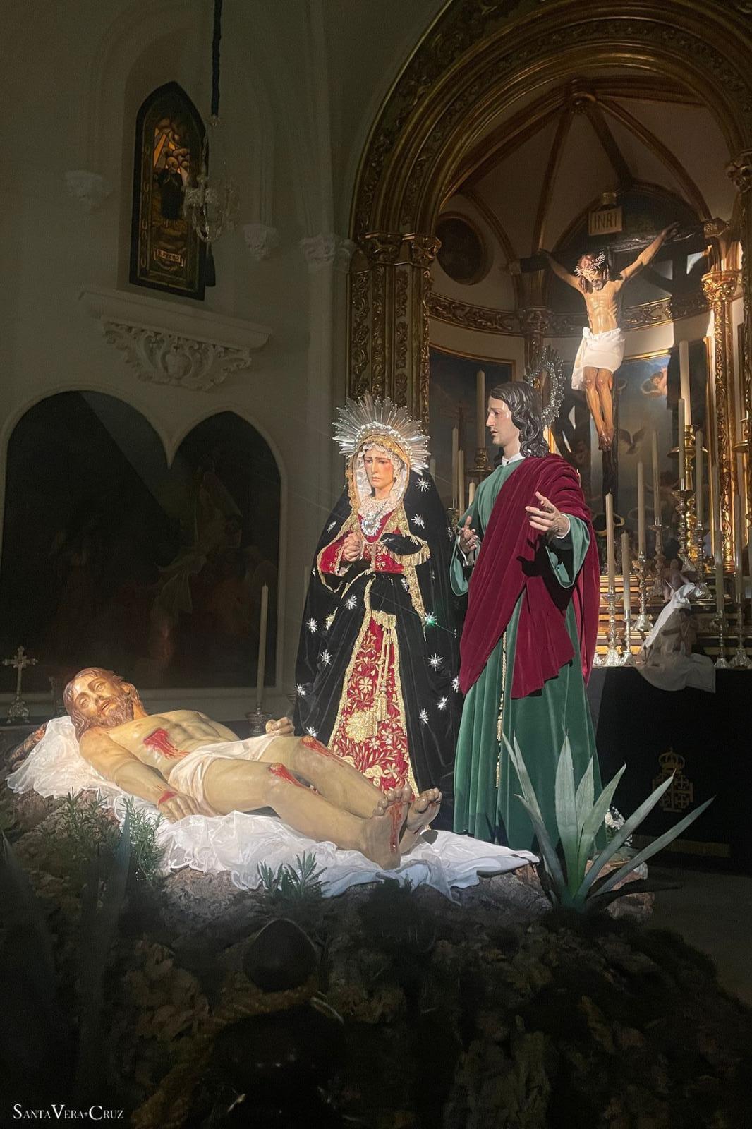 Tiempo de Oración. Triduo de veneración al Cristo Yacente. 