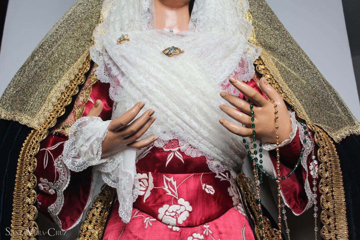 Llegada de Nuestra Señora de la Encarnación al Convento