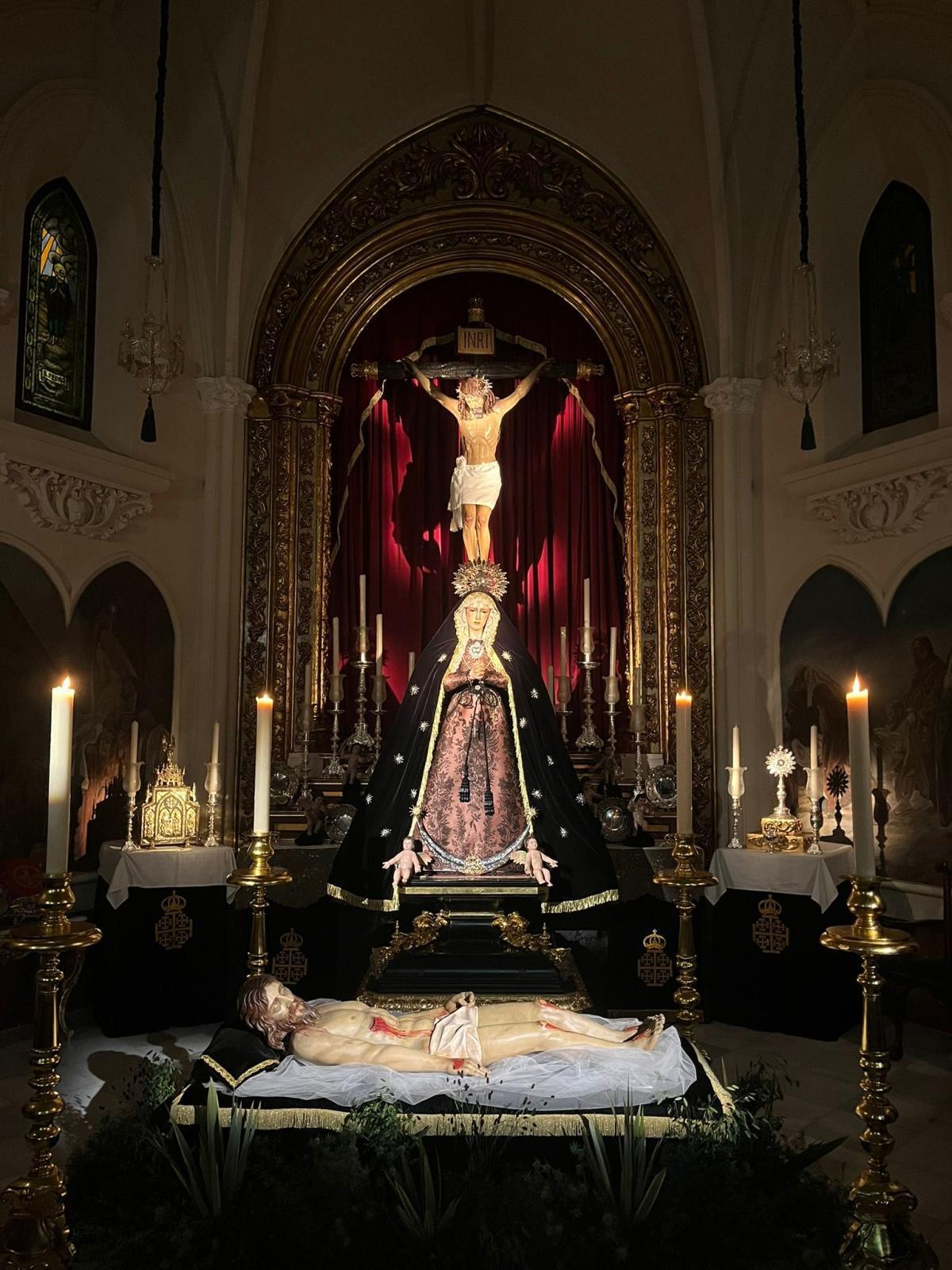 Oración, reflexión y encuentro fraterno. Triduo de Veneración al Cristo Yacente Oración, reflexión y encuentro fraterno. Triduo de Veneración al Cristo Yacente