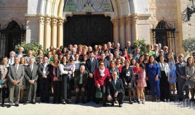 Almuerzo Hermandad y Santa Misa celebrada por el Vicario General D. José A. Sánchez
