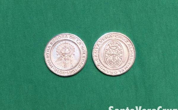 Monedas conmemorativas Aniversario Virgen de la Soledad