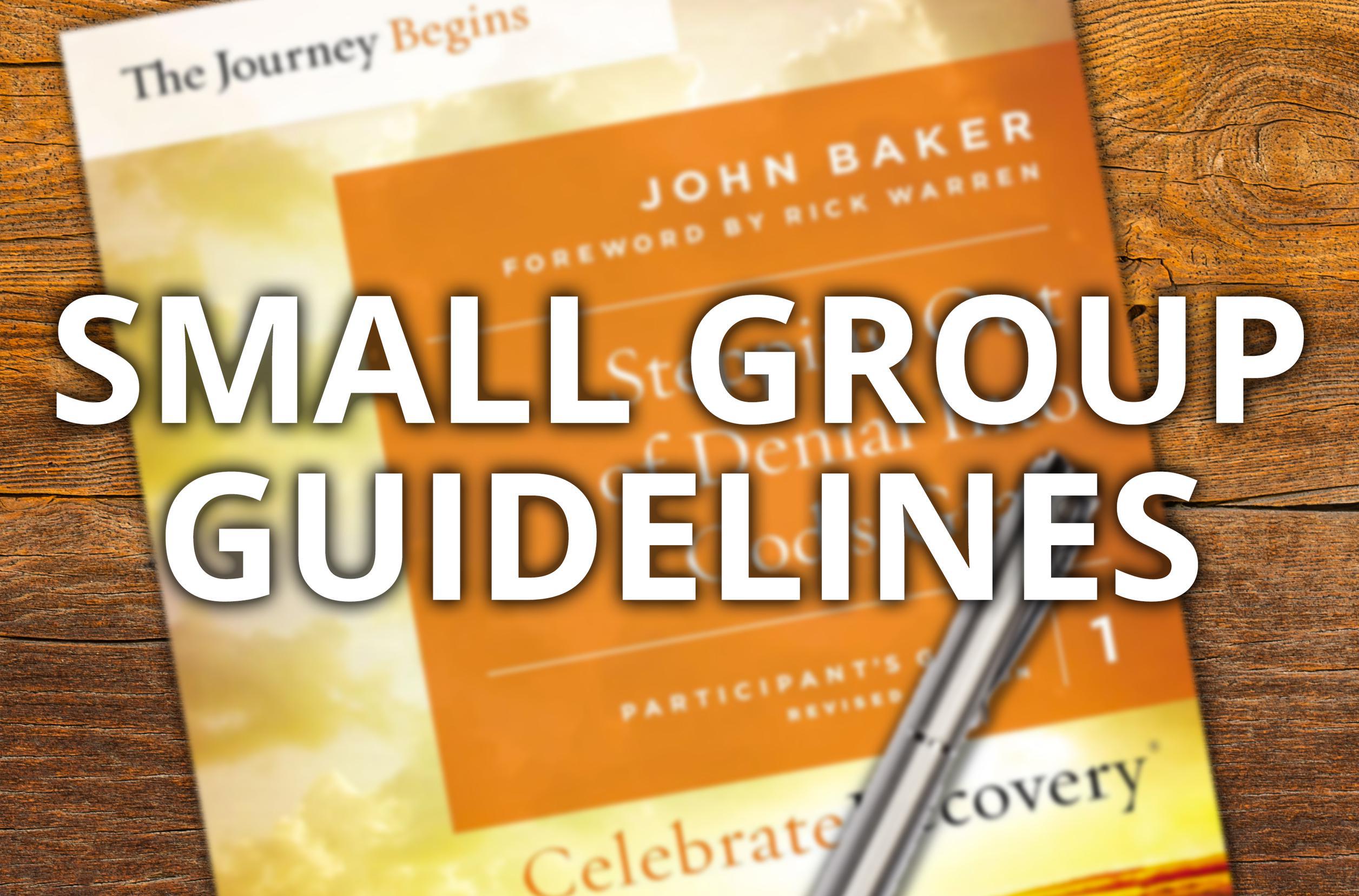 Small Group Guidelines small-group-guidelines