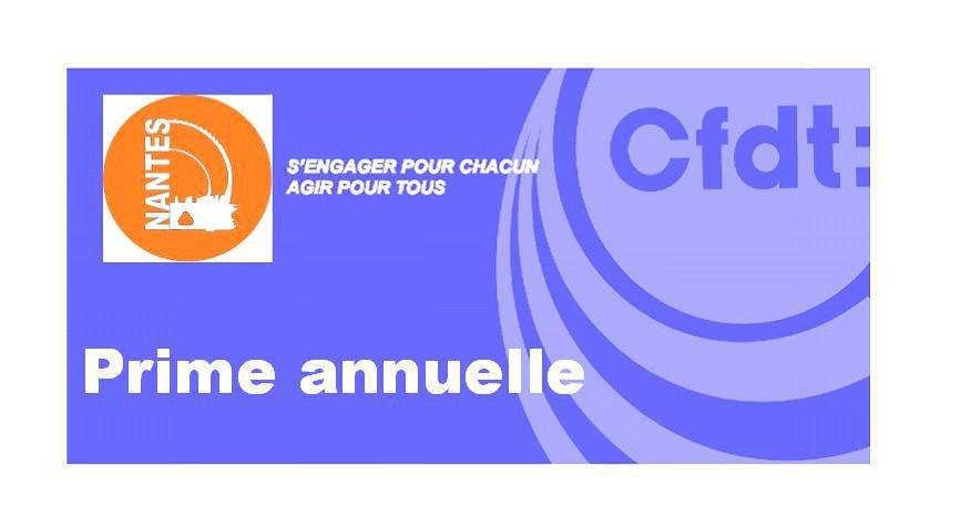 PRIME ANNUELLE OU 13ème MOIS ??