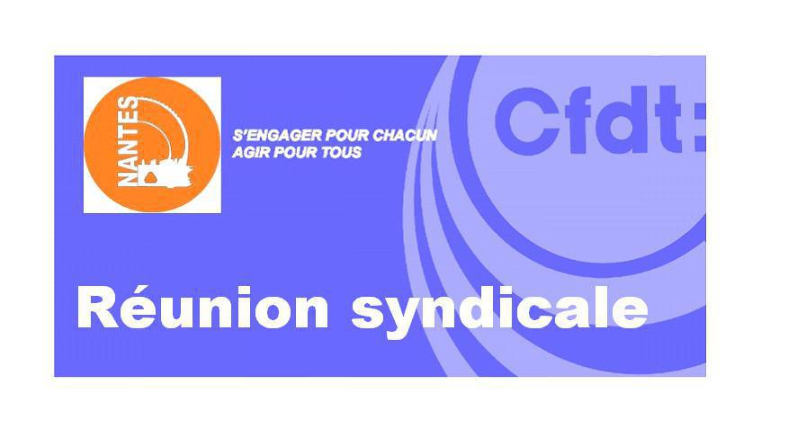 REUNION D'INFORMATIONS SYNDICALE