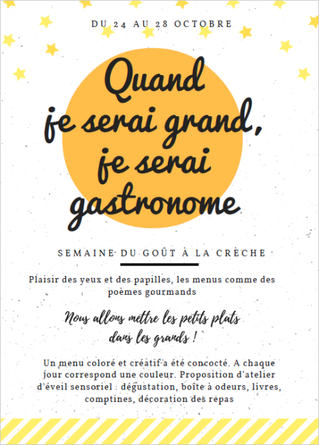 Semaine Du Gout A La Creche Du Parc Berthault