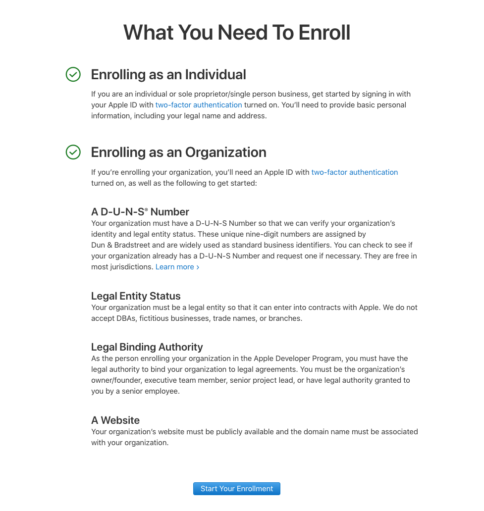 Apple Developer Program Apple Developer Program