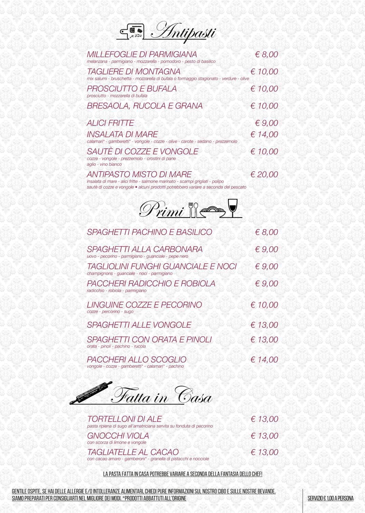 il Menu