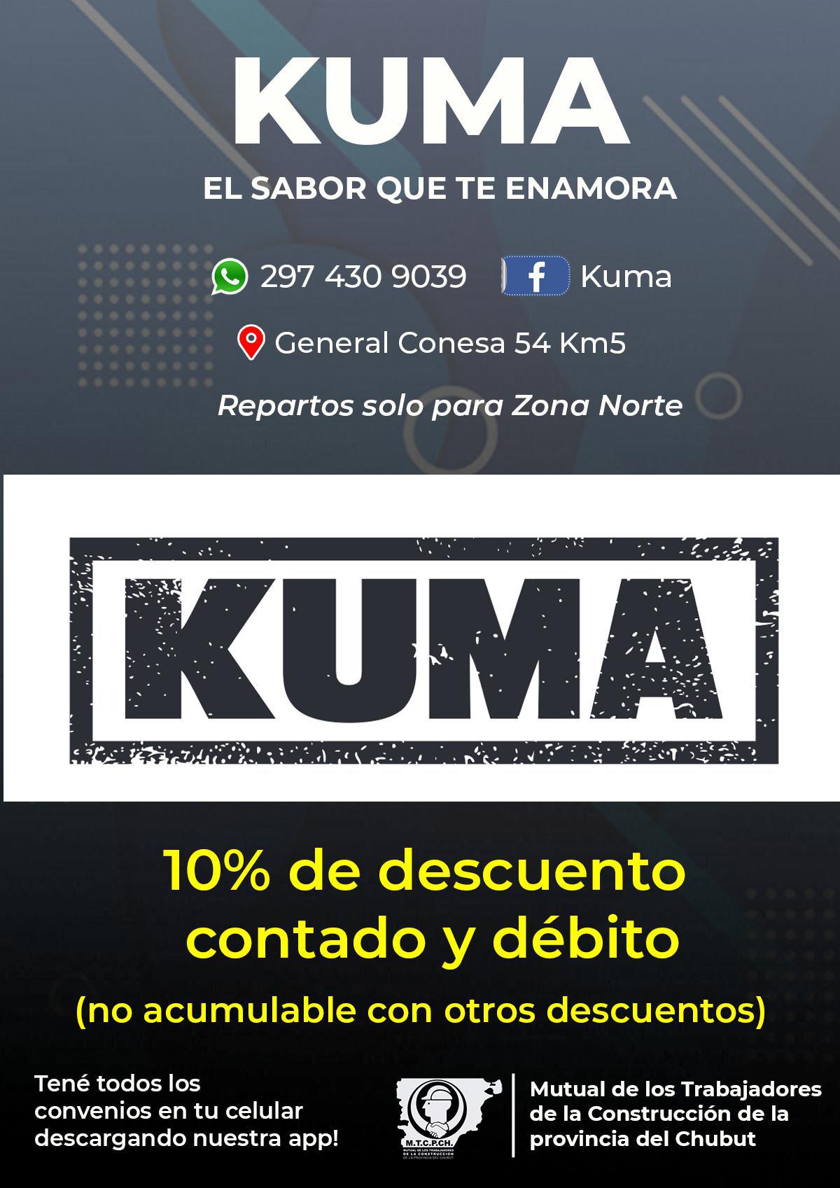 Nuevo convenio con Kuma!