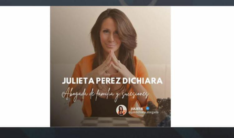 Abogada Julieta Pérez Dichiaria