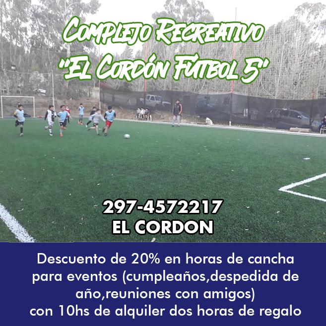 Complejo recreativo El Cordón Futsal 5