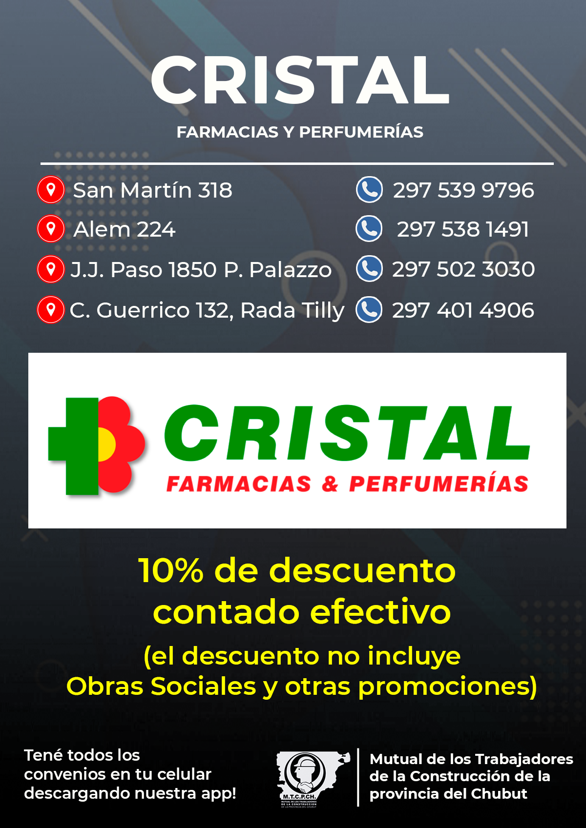 Cristal Farmacias y Perfumerías