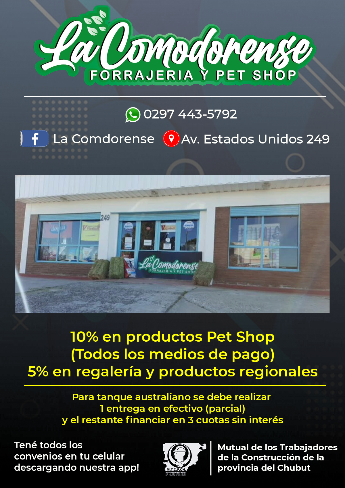 La Comodorense Forrajería y Pet Shop