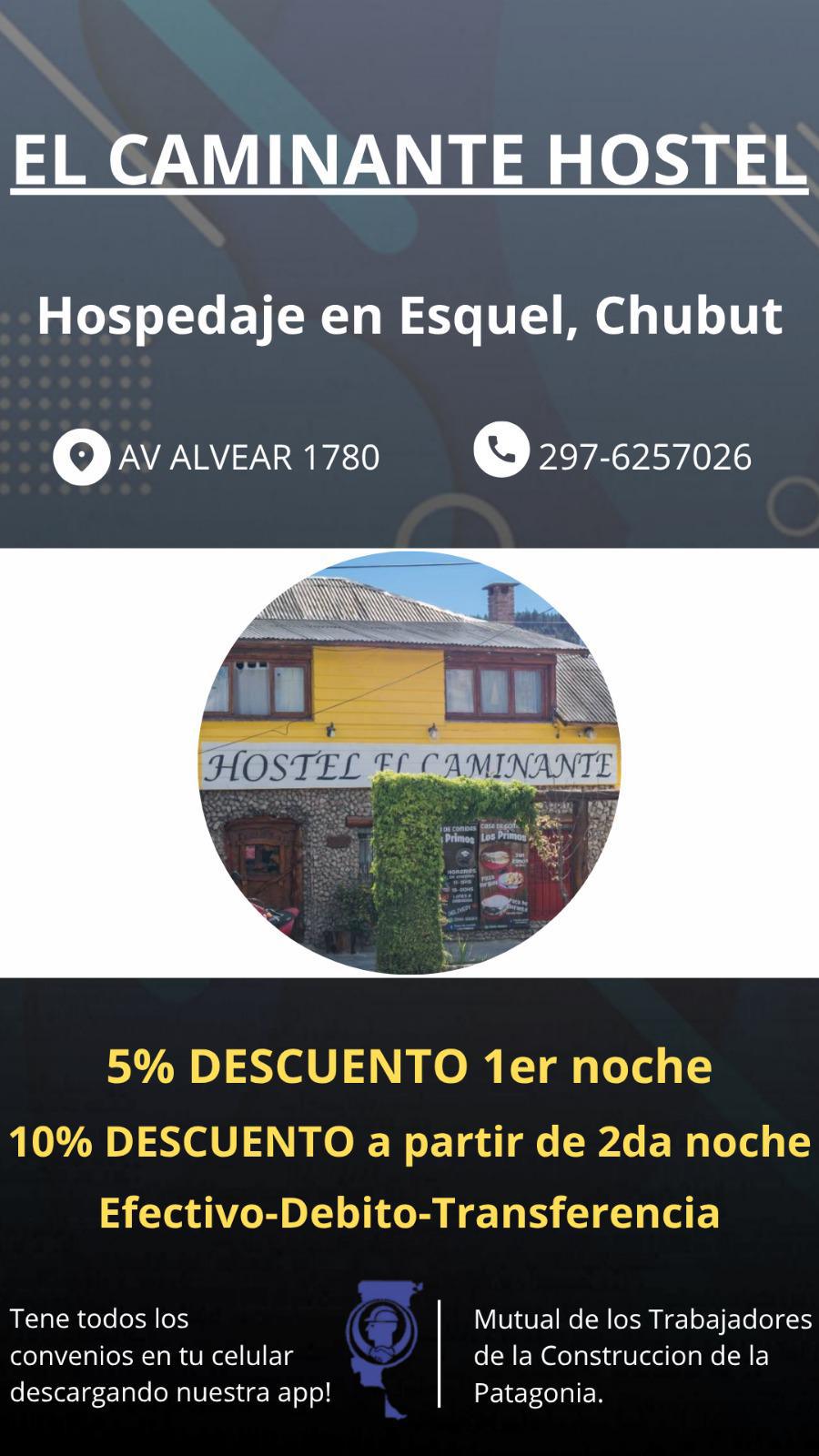 Hospedaje EL CAMINANTE en Esquel, Chubut