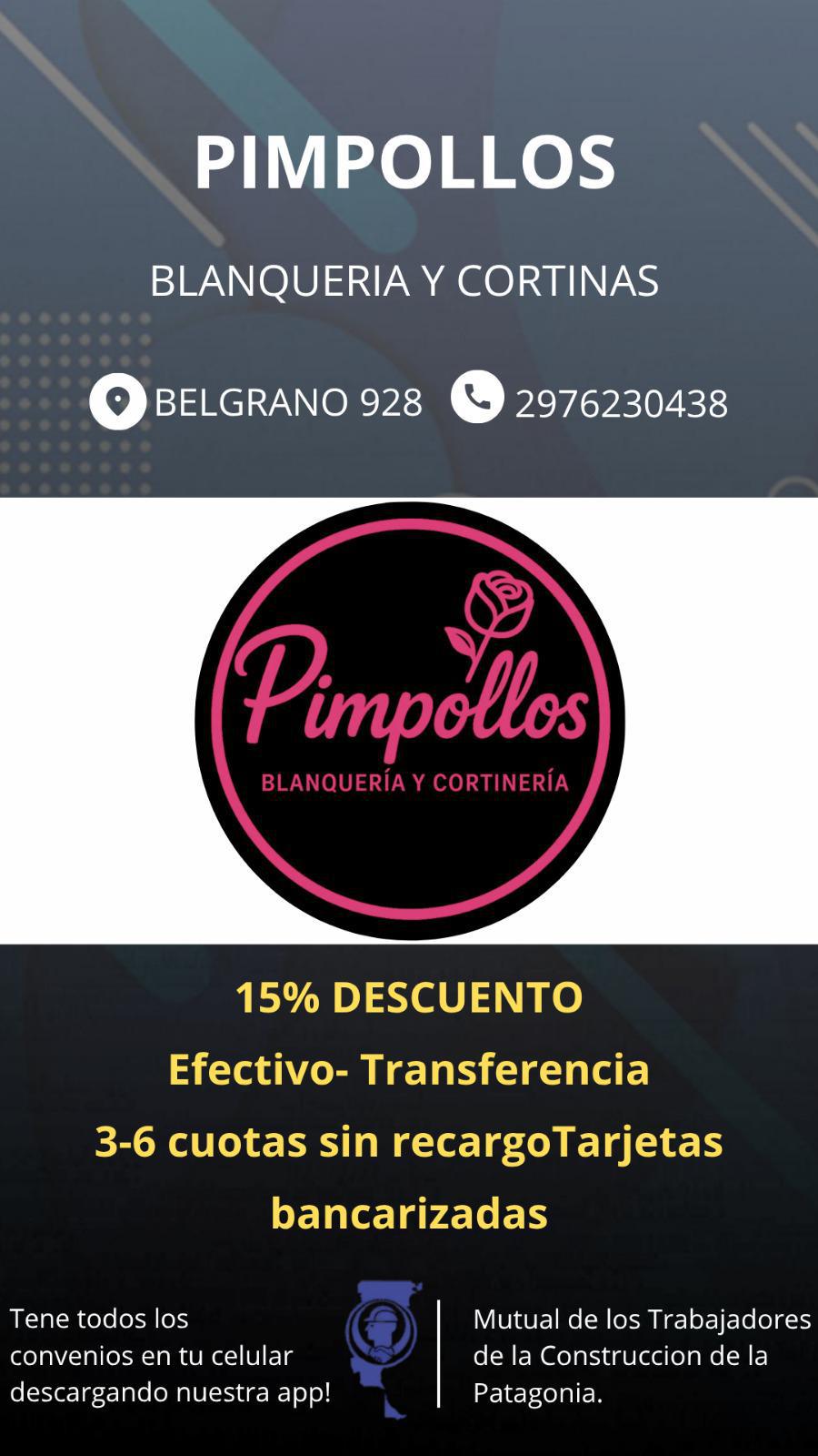 PIMPOLLOS Blanqueria y cortinas