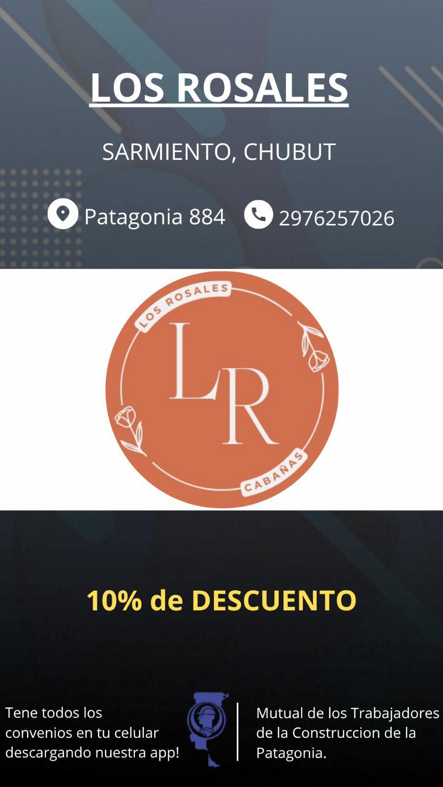 LOS ROSALES Cabañas en Sarmiento